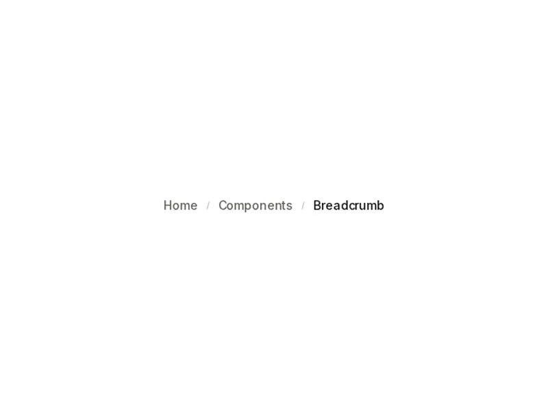 Breadcrumb